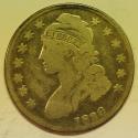 World Coins - USA Capped Bust Silver 50 Cents - Half Dollar 1836