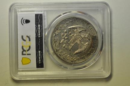 World Coins - Mexico; Silver 8 Reales 1894 Mo AM  PCGS AU58