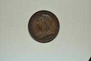 World Coins - Great Britain; Farthing 1901  UNC