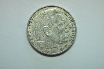 Germany; Silver 2 Reichsmark 1937-A | European Coins