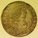 World Coins - Poland Silver 6 Groschen - szostak 1663-AT