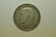 World Coins - Great Britain; Silver 1/2 Crown 1921