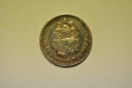 World Coins - Mexico; Silver 25 Centavos 1886 Mo M