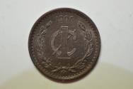 World Coins - Mexico; Centavo 1906-Mo  UNC