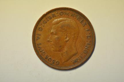 World Coins - Great Britain; Penny 1940