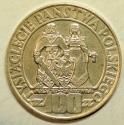 World Coins - Poland Silver Crown - 100 Zlotych 1966 MW  Polish Millennium - Mieszko I & Dabrowka