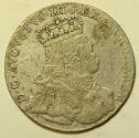 World Coins - Poland Silver 18 Groschen 1754 EC