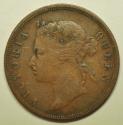 World Coins - Straits Settlements Bronze Cent 1890