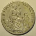 World Coins - Peru Silver Crown - Sol 1926