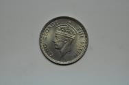 World Coins - Malaya; 5 Cents 1950  BU