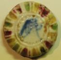 World Coins - Thailand Siam Chinese Porcelain Gambling Token ("Pee" or "Pi") - Salung no date - 1800's