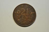 World Coins - Netherlands; 2 1/2 Cent 1919