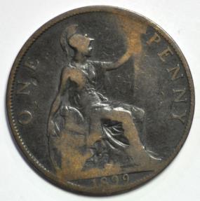 World Coins - Great Britain; Penny 1899