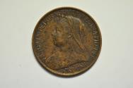 World Coins - Great Britain; Farthing 1900