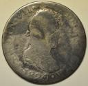 World Coins - Spain Silver 2 Reales 1820 S CJ