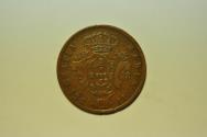 World Coins - Azores; 10 Reis 1843