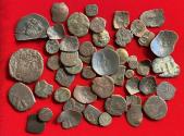 Ancient Coins - Lot of 50 lower grade Bronze, Ancient mostly Byzantine Coins