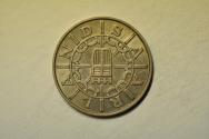 World Coins - Saarland; 100 Franken 1955 (a)