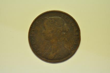World Coins - Great Britain; 1/2 Penny 1861