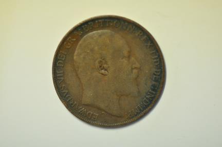 World Coins - Great Britain; Penny 1908