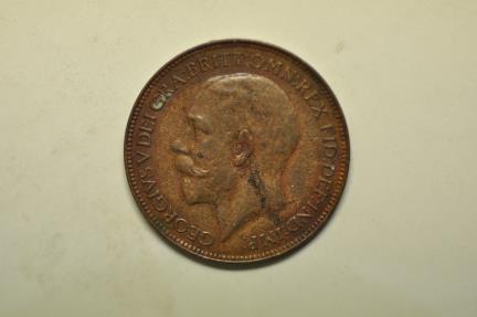 World Coins - Great Britain; Farthing 1924