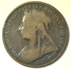 World Coins - Great Britain; Penny 1898
