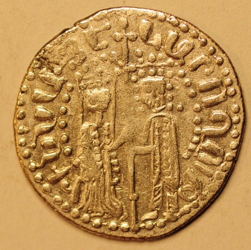 Armenia Hetoum & Zabel 1226-1270 AD Silver Tram Crusader Christian