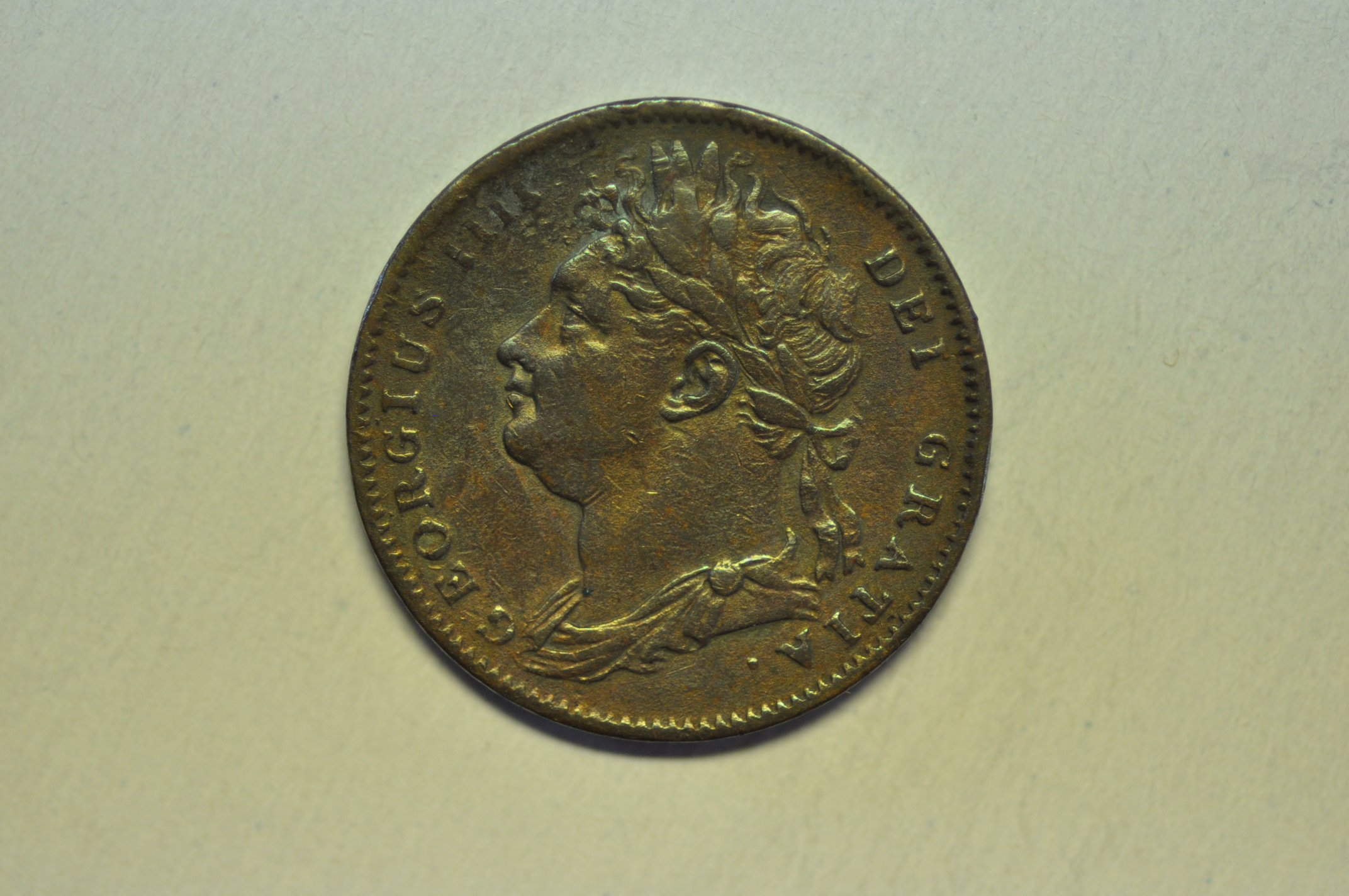 Great Britain; Farthing 1825 | European Coins