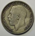 World Coins - Great Britain; Silver 1/2 Crown 1921
