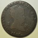 World Coins - Spain Copper 8 Maravedis 1843