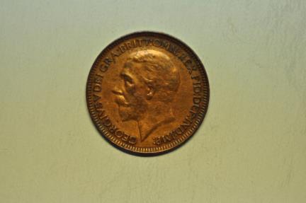 World Coins - Great Britain; Farthing 1927