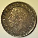 World Coins - Great Britain; Silver 3 Pence 1917