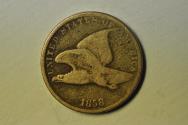 World Coins - USA; Flying Eagle Cent 1858