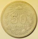World Coins - Mexico Silver 50 Centavos 1920