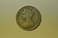 World Coins - Hong Kong; Silver 10 Cents 1900-H