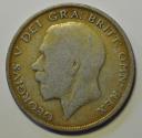 World Coins - Great Britain; Silver 1/2 Crown 1922