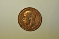 World Coins - Great Britain; Farthing 1925  Red UNC