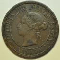 World Coins - Canada Cent 1876 H