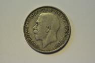 World Coins - Great Britain; Silver 1/2 Crown 1921