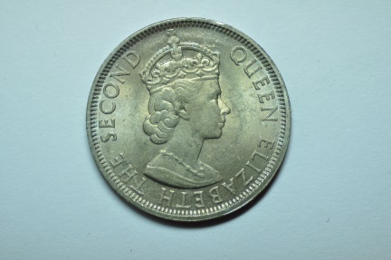 World Coins - Malaya & British Borneo; 50 Cents 1961  BU