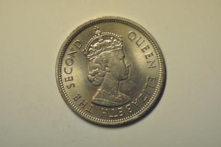 World Coins - Hong Kong; Dollar 1973   UNC