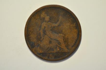 World Coins - Great Britain; Penny 1862