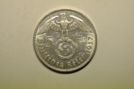 münze deutsches reich 1937 5 reichsmark