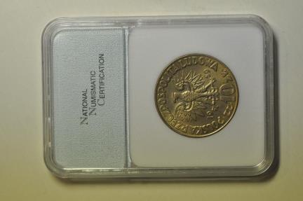 World Coins - Poland; 10 Zlotych 1959 Mikolaj Kopernik  NNC MS-65