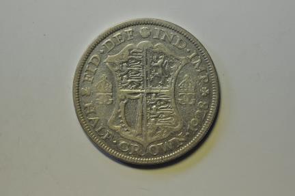 World Coins - Great Britain; Silver Half Crown 1928