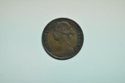 World Coins - Great Britain;  Farthing 1861