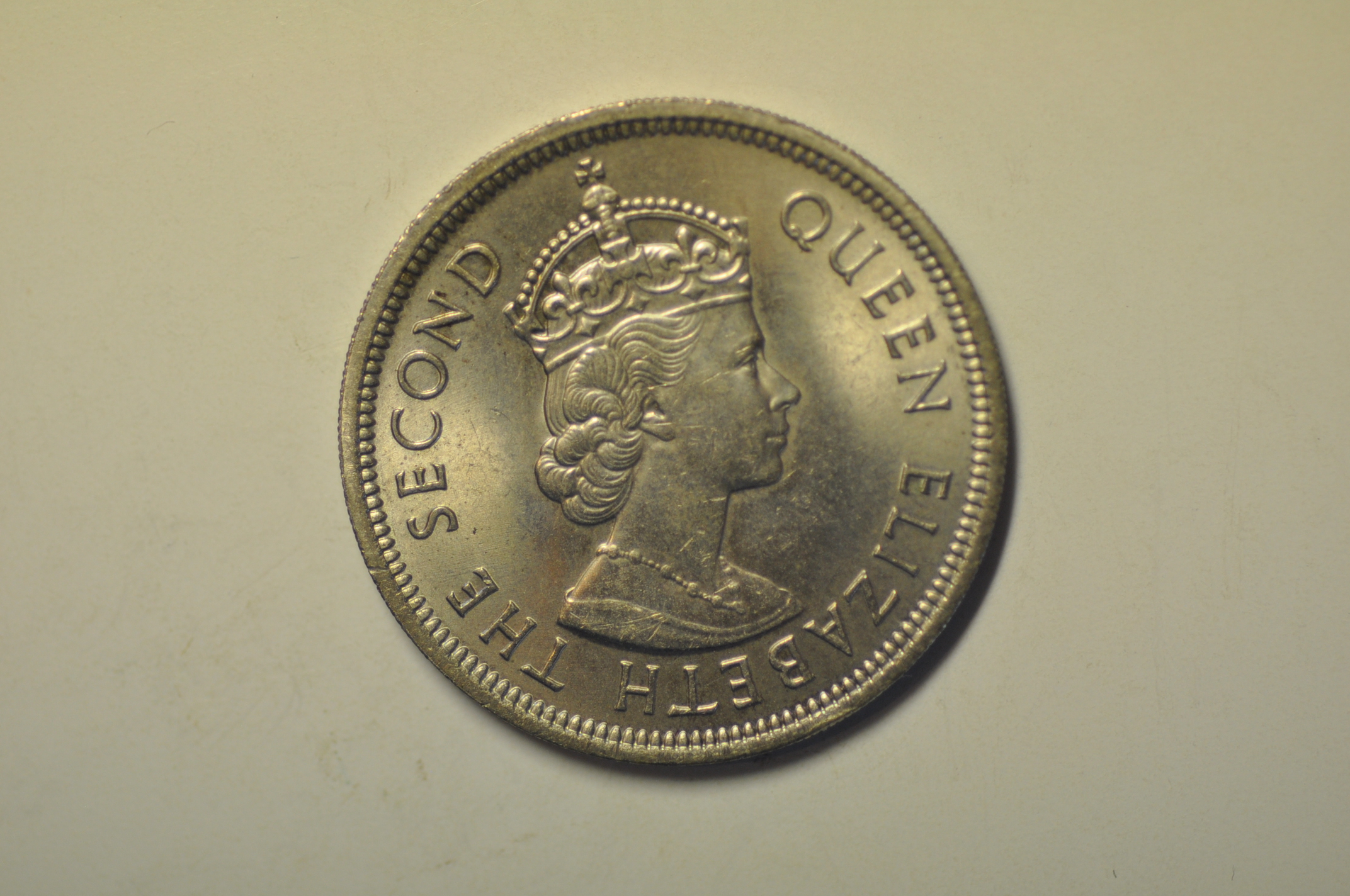 International Coin Folder 中国古銭 Hong Kong; Dollar 1973 UNC | Asian and Middle Eastern Coins