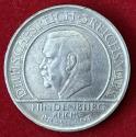 World Coins - Germany - Weimar Republic Silver 3 Reichsmark 1929-G  XF+