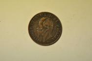 World Coins - Italy; Centesimo 1861-M