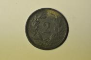 World Coins - Switzerland; 2 Rappen 1942-B
